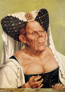 Grotesk Yaşlı Kadın, muhtemelen Tirol Prensesi Margaret, c.1525-30